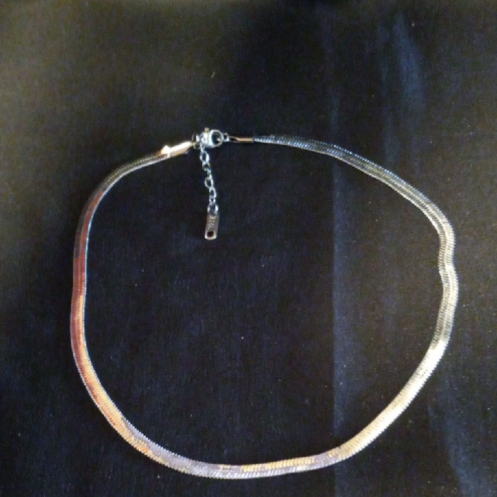 Elegant 316 Stainless  Silver Necklace